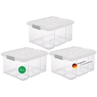 Novaliv 3x Novaliv Aufbewahrungsbox 3x Aufbewahrungsbox, 3x Deckel