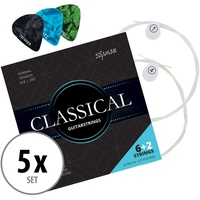 Shaman Classical Saiten für Konzertgitarre inkl. 2 Ersatzsaiten und