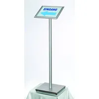 Showdown® Displays Infoständer silber DIN A4