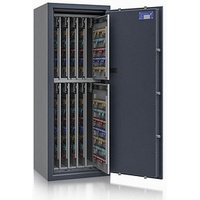 ISS safe4key Schlüsseltresor grau mit 1040 Haken Elektronikschloss