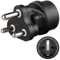 Goobay 95412 Reiseadapter für Südafrika / Reisestecker Steckdose /