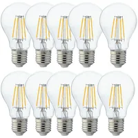 V-Tac 10x 8 Watt E27 LED Filament Leuchtmittel Birne