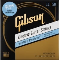 Gibson (SEG-BWR11) Brite Wire 'Reinforced' 011-050