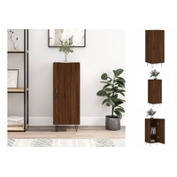 VidaXL Sideboard Braun Eichen-Optik 34,5x34x90 cm Holzwerkstoff