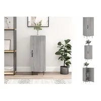 VidaXL Sideboard Grau Sonoma 34,5x34x90 cm Holzwerkstoff