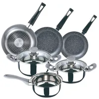 San Ignacio Kochgeschirr-set Und 3er-pfannen-set 16/20/24 Cm 5 Stücke