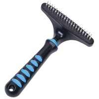 Nobby COMFORT LINE Entwirrungsstriegel mit rot. Zinken, 20 Zähne,