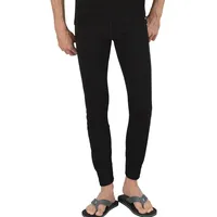 TRIGEMA Trigema Herren Lange Unterhose Thermounterw sche Unterteil, Schwarz