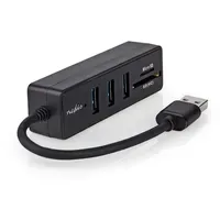 Nedis USB-Hub USB-A Stecker 3x USB A Buchse 5-Port
