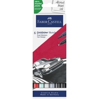 Faber-Castell Goldfaber Sketch Marker Autodesign 6er Etui Car design
