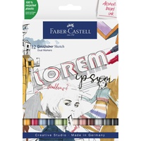 Faber-Castell Goldfaber Sketch Marker 12er Etui