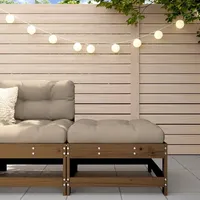 VidaXL Gartenhocker 38,6 x 73,5 x 24 cm honigbraun