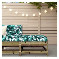 VidaXL Gartenhocker 62 x 62 x 32 cm Kiefernholz