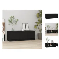VidaXL TV-Schrank Schwarz 102x35x36,5 cm Holzwerkstoff