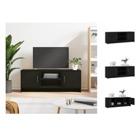 VidaXL TV-Schrank Schwarz 102x30x37,5 cm Holzwerkstoff