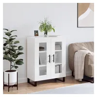 VidaXL Sideboard Hochglanz-Weiß 69,5x34x90 cm Holzwerkstoff