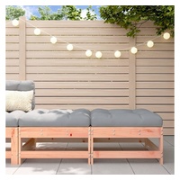 VidaXL Gartenhocker mit Kissen 2 Stk. Massivholz Douglasie