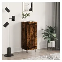 VidaXL Sideboard Räuchereiche 34,5x34x90 cm Holzwerkstoff