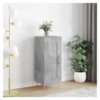 VidaXL Sideboard Betongrau 34,5x34x90 cm Holzwerkstoff