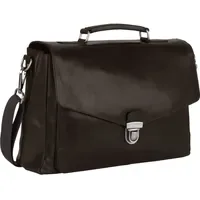 LEONHARD HEYDEN Roma Aktenmappe 2 Fächer 5381 Schwarz