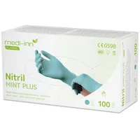 Medi-Inn Nitril Green Plus Einmalhandschuhe puderfrei L 10 x