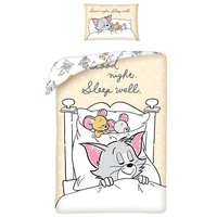 Halantex Tom and Jerry Baby Bettwäsche Wendebettwäsche 100 x