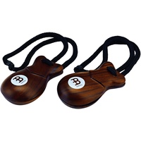 Meinl Percussion FC1 Finger Castanets - Traditional Size, braun