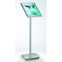 Showdown® Displays Infoständer silber DIN A3