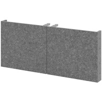 Hammerbacher FlexWall Türen grau 32,6 cm