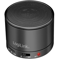 Logilink Bluetooth Lautsprecher mit eingebautem Mikrofon, FM-Radio und microSD