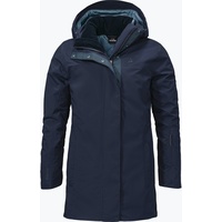 Schöffel Damen Barth 3in1 Parka (Größe M, blau)