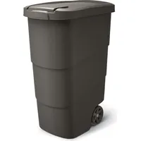 Prosperplast Wheeler 90L Müllbehälter mit Rädern und Deckel Mülltonne