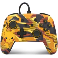 PowerA Enhanced Wired Controller Camo Storm Pikachu Switch