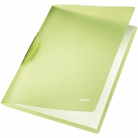 Leitz 313372 Klemmmappe ColorClip (Rainbow, A4, PP) grün