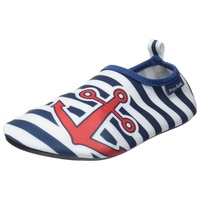 Playshoes Barfuß-Schuh marine/weiß, 20/21