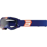 Shot Assault 2.0 Drop Motocross Brille, blau-orange für Männer