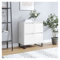 VidaXL Sideboard Hochglanz-Weiß 60x35x70 cm Holzwerkstoff