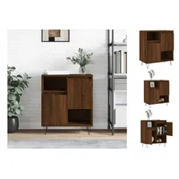 VidaXL Sideboard Braun Eichen-Optik 60x35x70 cm Holzwerkstoff