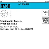 Reyher Scheibe ISO 8738 f.Bolzen 5 A 2 160