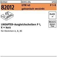 Lindapter St. P1 M 16 galvanisch verzinkt, kurz S