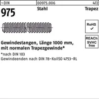 Industrial Quality Supplies DIN 975 Gewindestange Trapezgewinde VG 44x1000