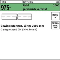 Industrial Quality Supplies DIN 975 Gewindestange VG M30x2000 Stahl
