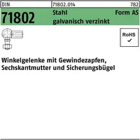 Industrial Quality Supplies DIN 71802 Winkelgelenk Stahl 13 -