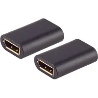 ShiverPeaks ®-BASIC-S--DisplayPort 1.2 Verbinder, DisplayPort Buchse auf DisplayPort Buchse,