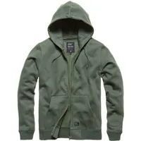 Vintage Industries Redstone Hooded Sweatshirt mid grey, Größe S