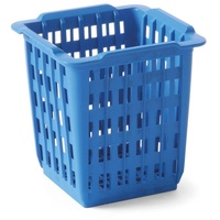 HENDI Besteckkorb, Spülmaschinenkorb, Polypropylen, 125x84x(H)135mm, blau