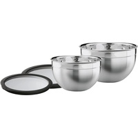Rösle Schüssel-Set 2-tlg. und RÖSLE Frischhaltedeckel (Ø 20 und