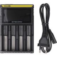 Nitecore Ladegerät Digicharger D4 EU mit Display für AAA,