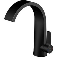 Steinberg 2801010S Waschtischarmatur Mattschwarz