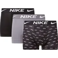 Nike Boxershorts 3 Einheiten Logo Print / Cool Grey